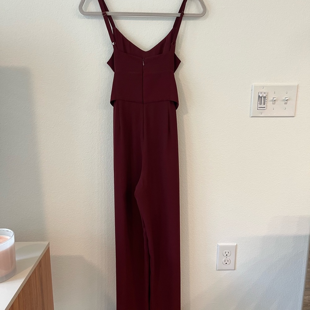 Red Jumpsuit - Picture 3 of 6
